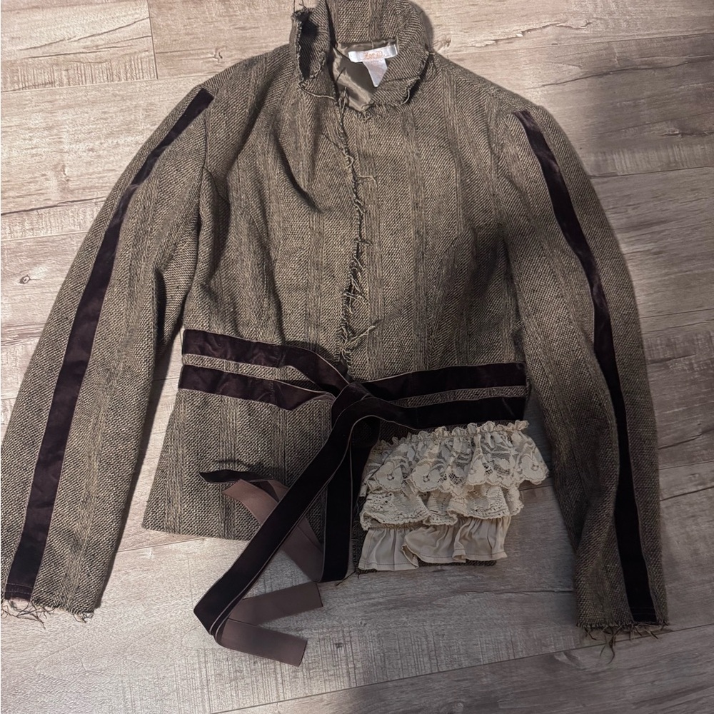 Zoe D. Brown Lined Jacket
